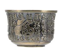 CANIGHT Tasse à Thé en Alliage de Zinc Surface Lisse et Facile à Nettoyer, Design Élégant et Créatif pour Fête à Thème et Usage Domestique