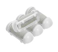 CANIGHT Têtes de Remplacement pour Râpe-Callosités Électrique Lot de 4 Gris, Rouleaux Abrasifs pour Pédicure, Dissolvant de Callosités, Usage Professionnel et Domestique