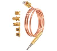 CANIGHT Thermocouple en Cuivre pour Barbecue et Four Contrôle Précis Température et Arrêt Automatique, Capteur de Sécurité pour Cheminée et Grill de 600 Mm