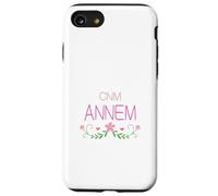 Canim Annem Design Turc Mère Fleurs Motifs Coque pour iPhone SE (2020) / 7/8