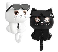 CANIPHA 2 Pcs Porte-clé intéressant pour chat, porte réatif pour chat, porte-clé mignon à suspendre, porte-clé mignon pour le mur, crochets muraux pour animaux de compagnie