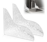 CANIPHA Lot de 2 Pare-éclaboussures de Douche, Pare-éclaboussures de Baignoire Auto-adhésifs, bloqueur de Gouttes d'eau de Douche, Pare-éclaboussures d'eau de Baignoire Transparent pour Baignoire