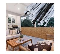 Canisse 100×500cm 120×700cm 140×1000cm Clôture en Roseau Pour La Cour, Brise-vue Balcon pour L'extérieur Clôture D'intimité pour L'arrière-cour Clôture de Séparation de Jardin(T5,1.3x10 m 4.3x32.8 ft)