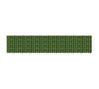 Canisse - brise-vue - brande Vidaxl Écran de balcon avec feuilles Vert 500 x 100 cm