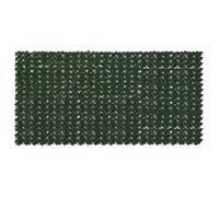 vidaXL Écran de balcon avec feuilles Vert foncé 300 x 150 cm