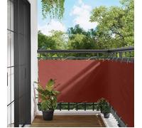 Canisse - brise-vue - brande Vidaxl Écran de balcon Terre cuite 100 x 500 cm Tissu Oxford