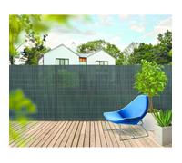 Canisse synthétique, imitation osier naturel FENCY WICK - Anthracite - 1,5 x 3 m