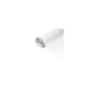 NATURE Canisse double face PVC - 1500 g/m² - Set de fixation - Blanc - 1 x 3 m Neutre G