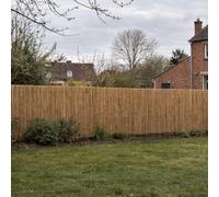 Canisse en bambou fendu 3 × 1,5 m - brise-vue naturel