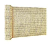 Canisse en Osier Brise-Vue Balcon, Pare Soleil Terrasse Véranda, Clôture D'Intimité Roseau Naturel, Protection Balcon Brise-Vent Saule Contre Vent Jardin Couverture Décorative(Natural,H1.3 x L8m)