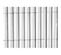 Canisse en PVC simple face blanc