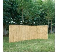casa.pro Canisse en Roseau Brise-Vue Naturel pour Jardin Terrasse Cache Vue Balcon Palissade Protection contre Regards Vent Soleil Clôture Décorative Séparation Résistant 160 x 300 cm Naturel