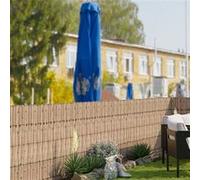 casa.pro Canisse en Roseau Brise Vue Naturel pour Jardin Terrasse Balcon Protection Vent Soleil Clôture Décorative Séparation 500 x 100 cm