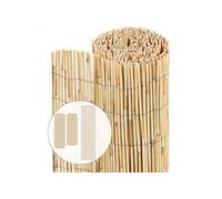 Canisse en roseau naturel Brise vue avec attaches de fixation 140x600cm