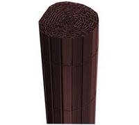 Canisse JET7GARDEN 1,2x2,5m - Bois noyer - PVC - Double Face