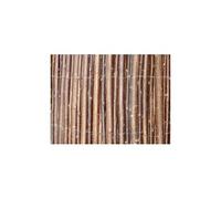 Canisse osier Premium brun à occultation moyenne, H.1.5 x L.3 m