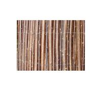 Canisse osier Premium brun, occultation moyenne, H.1 x L.3 m