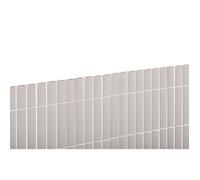 Canisse PVC double face 20mm - Blanc - 1,5x3m