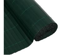 Nature - Canisse PVC double face 1 x 3 m - 1600 g/m² - Occultant 4/5 - Anti-UV - Vert