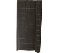 Ideal garden canisse en PVC - Double Face 10 mm - 1 x 3 m - Ton Gris Anthracite