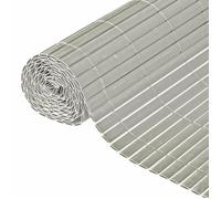 Canisse PVC double face - NATURE - 10 mm - Taupe - 3 x 1,5 m
