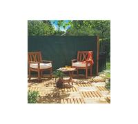 Canisse PVC double face Plasticane 85 % occultant Vert - 1 x 3 m Vert G