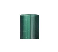 Canisse PVC double face Vert 6 m - 2 rouleaux de 3 x 1,20 m - Jardideco