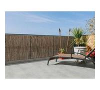 Canisse synthétique, imitation osier naturel FENCY WICK - Marron - 1,5 x 3 m Marron G