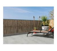 Canisse synthétique, imitation osier naturel FENCY WICK - Marron - 1 x 3 m
