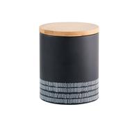 Canister De Stockage Monochrome Moyen Typhoon - Acier Au Carbone - Noir - 1L
