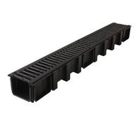 Caniveau 1m grille fonte B125 largeur 130