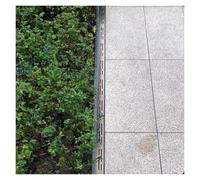 Caniveau Acier Inoxydable Tranche De Drainage Du Sol En Acier Inoxydable, Kit De Drainage De Plancher Du Secteur Du Bassin Extérieur, Tranchée De Drainage Rectangulaire For Décoration Intérieure Extér