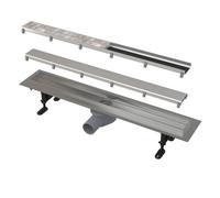 Caniveau de douche avec grille réversible (cpz13-double9-750)