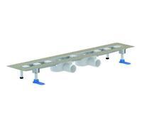 Caniveau de douche DALLMER CeraLine Nano 2 drains, F 900 mm, DN 50 hauteur 68...