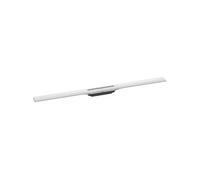 Caniveau de douche découpable 100 cm RainDrain Flex montage libre blanc mat