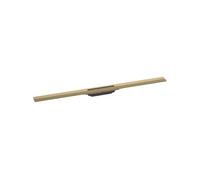 Caniveau de douche découpable 100 cm RainDrain Flex montage libre bronze brossé