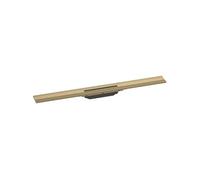 Caniveau de douche découpable 80 cm RainDrain Flex montage mural bronze brossé
