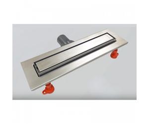 Caniveau de douche extra-plat - idéal rénovation - Venisio slim - Longueur 500 mm WIRQUIN PRO