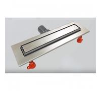 Caniveau de douche extra-plat - idéal rénovation - Venisio slim - Longueur 700 mm WIRQUIN PRO