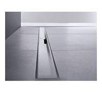 Caniveau de douche Geberit CleanLine 50 154448KS2 30-110 x 3 cm, acier inoxydable brossé, de plain-pied
