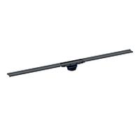 Caniveau de douche Geberit CleanLine30 154501TE1 30-90 x 4,3 cm, noir, affleurant le sol