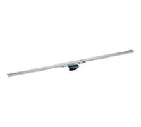 Caniveau de douche Geberit Cleanline50 154446KS2 30-90 x 3 cm, acier inoxydable brossé, de plain-pied