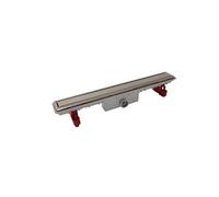 Nicoll Caniveau de douche Docia SICAN40R - Grille inox réversible 50x390 mm