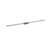 Caniveau de douche hansgrohe RainDrain Flex 56261800 1600 mm, aspect acier inoxydable, set de finition, peut être raccourci
