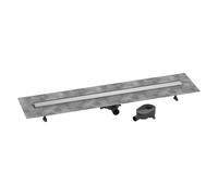 Caniveau De Douche Hansgrohe RainDrain Go Kit complet pour installation à carreler 1200 hauteur faible/standard Finition Inox 56276800