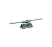 Caniveau de douche RainDrain Flex 80 Acier inox brossé + Corps encastré à faible hauteur