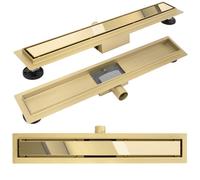 Caniveau De Douche Rea Neox 700 Drain De Douche Or 70 X 11 X 6,5 Cm