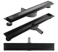 Caniveau De Douche Rea Neox Pro Black 70