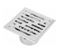 Caniveau de Douche - YYV - 110x110mm et 150x150mm - Acier Inoxydable - Siphon de Sol - Couleurs Multiples