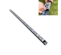 Caniveau de Drainage Couvercle de Protection pour tranchée extérieure de 1 m de Long, système de Grille et d'allée en Acier Inoxydable 304, Tuyau de gouttière Robuste, crépines linéaires